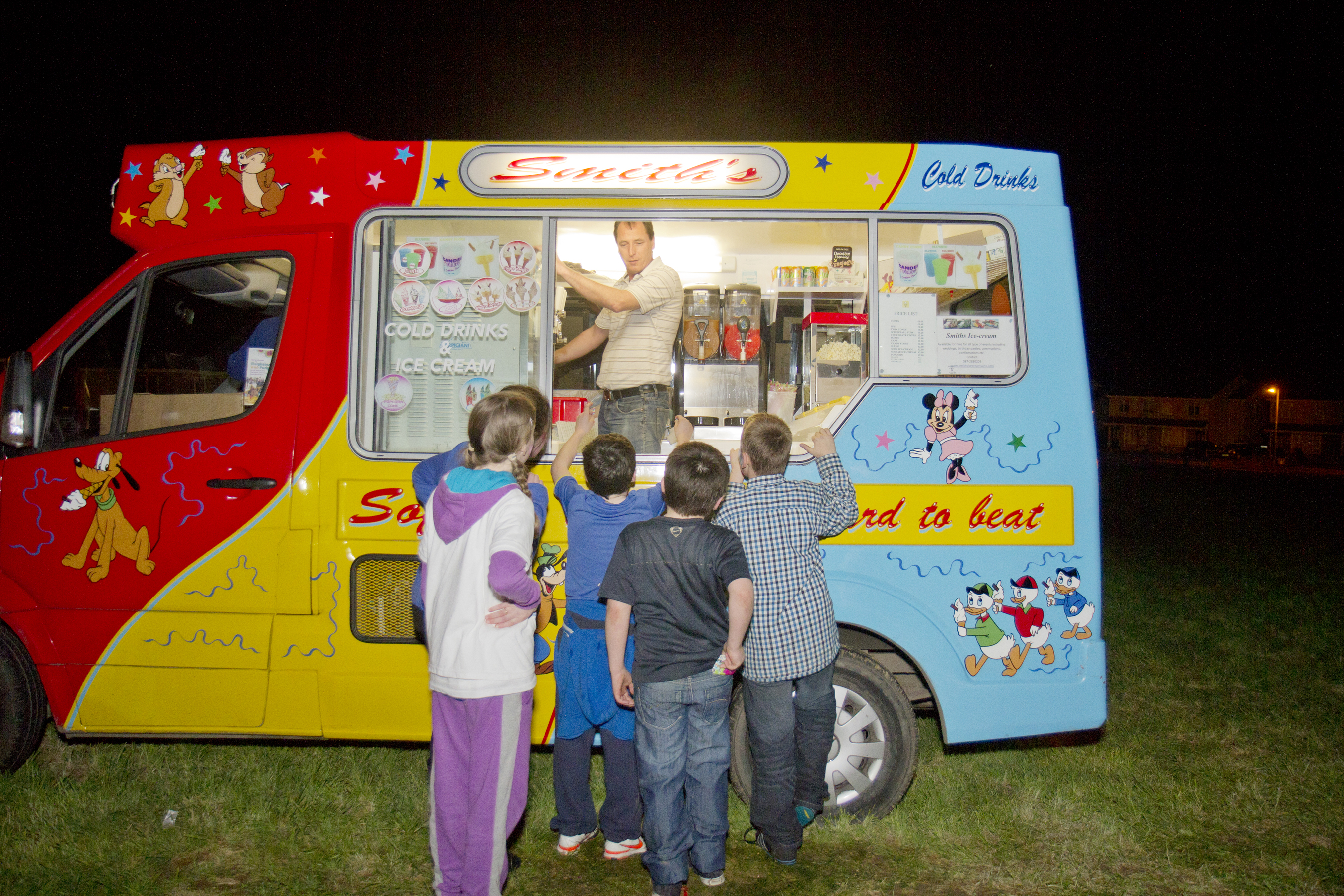 ice cream van for parties